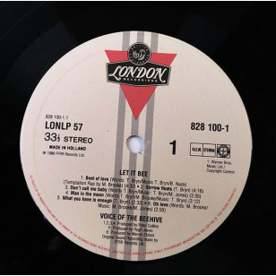 Voice Of The Beehive - Let It Bee 1988 Euope Version Vinyl LP ***READY TO SHIP from Hong Kong***